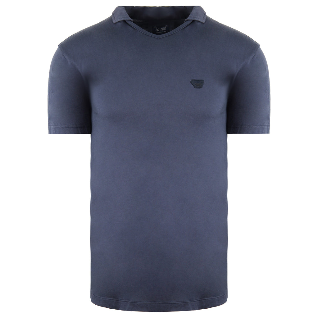 Armani Jeans Cotton Mens Navy T-Shirt