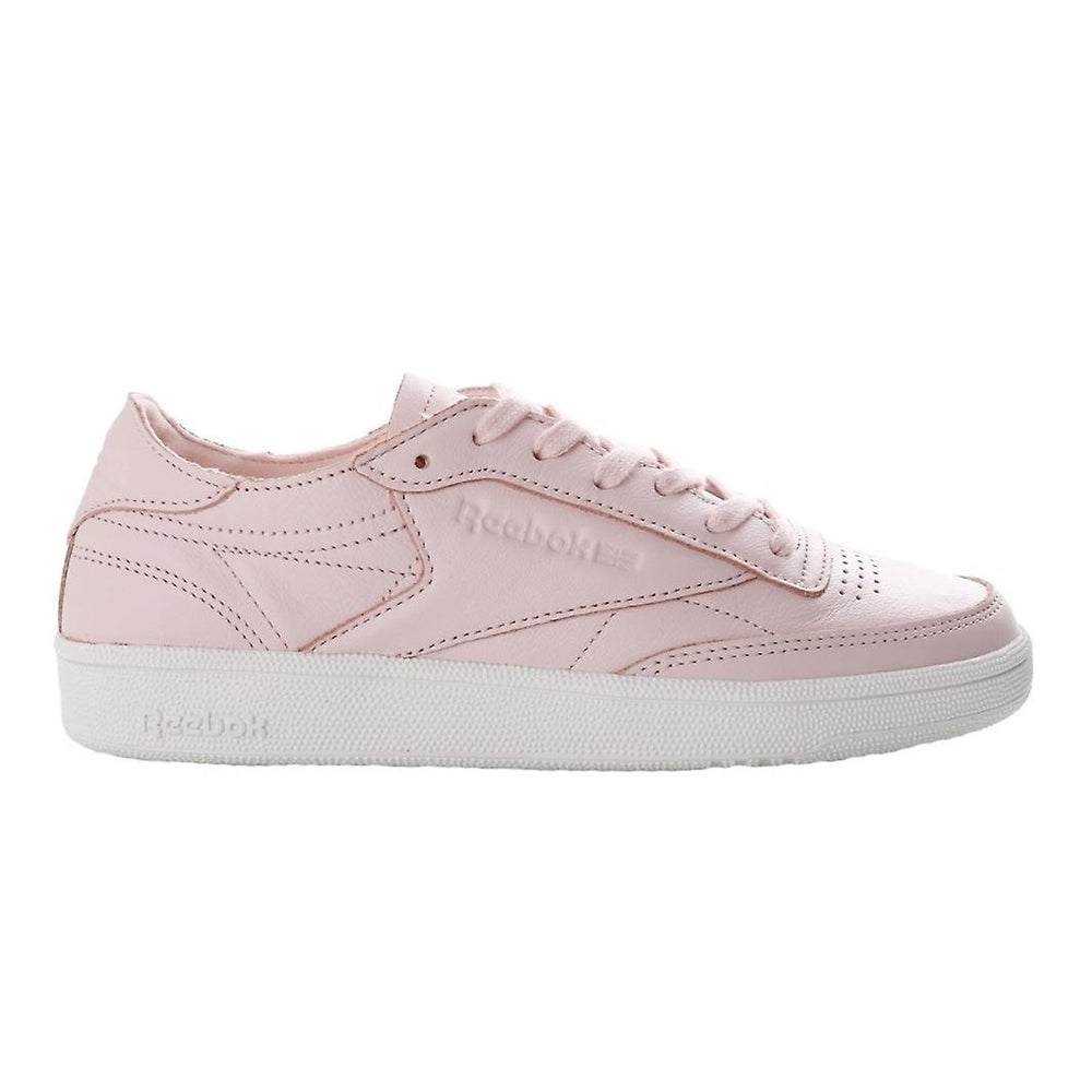 Reebok Club C 85 DCN Lace-Up Pink Smooth Leather Womens Trainers CN0874