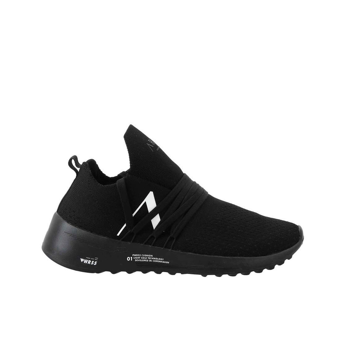 Arkk Copenhagen Raven FG PET 2.0 PWR55 Mens Black Trainers