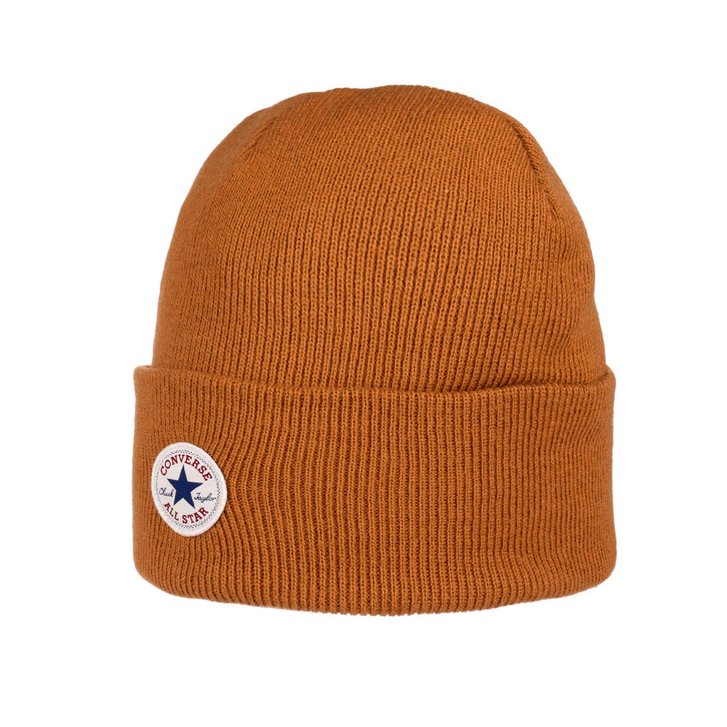 Converse All Star x Chuck Taylor Cuff Watchcap Knit Mens Tan Beanie