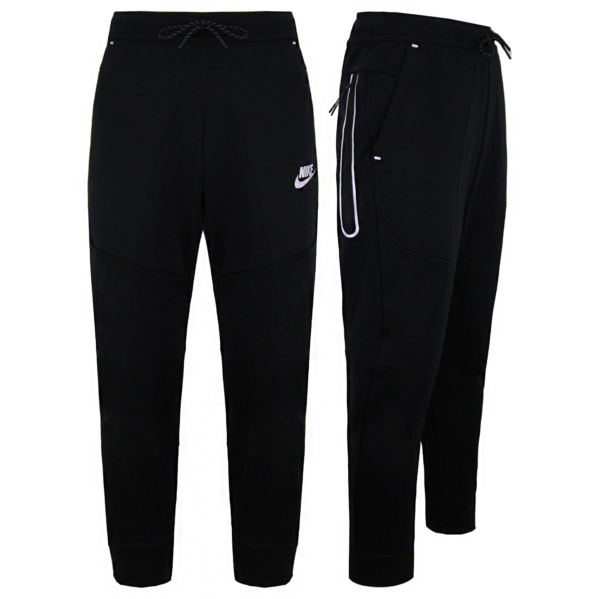 Nike Slim Fit Mens Black Reflective Trim Track Pants