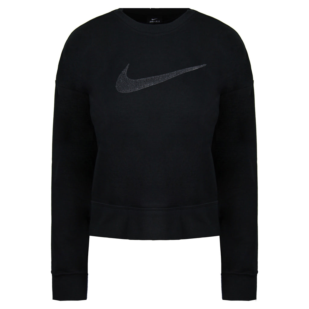 Nike Dri-Fit Womens Black Oversized Sweater