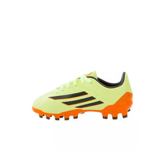 Adidas F10 TRX AG Lace-Up Green Synthetic Kids Football Boots D67002