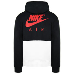 Nike Air Jordan Mens White/Black Hoodie