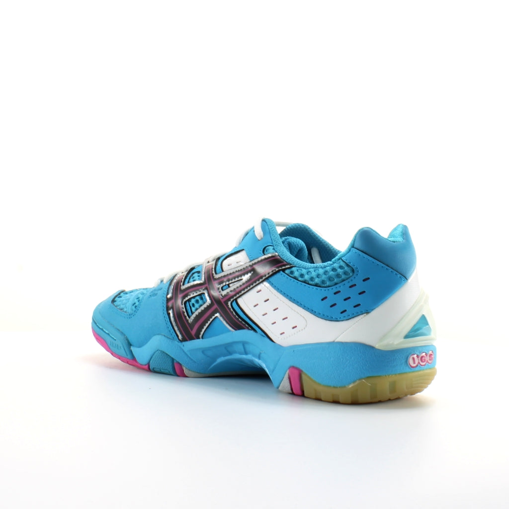 Asics Gel-Blast 5 Womens Blue Court Trainers