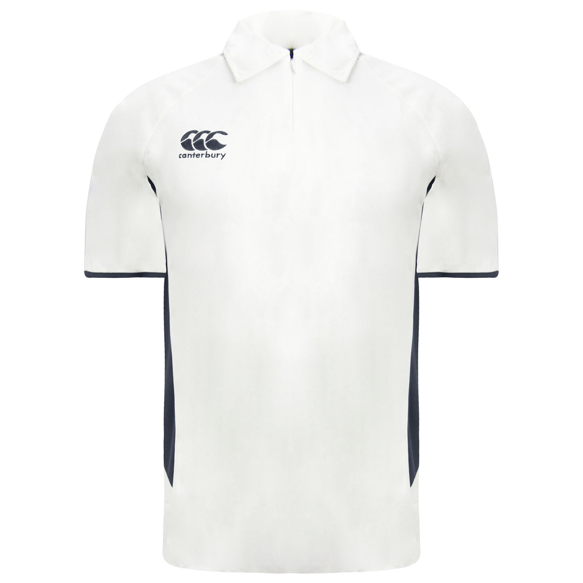 Canterbury Pro Cricket Kids Off White Polo Shirt