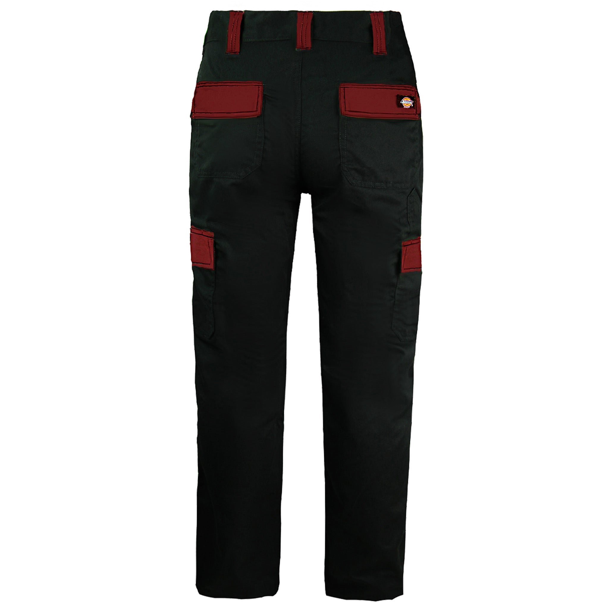 Dickies Everyday Mens Black/Red Work Wear Trousers