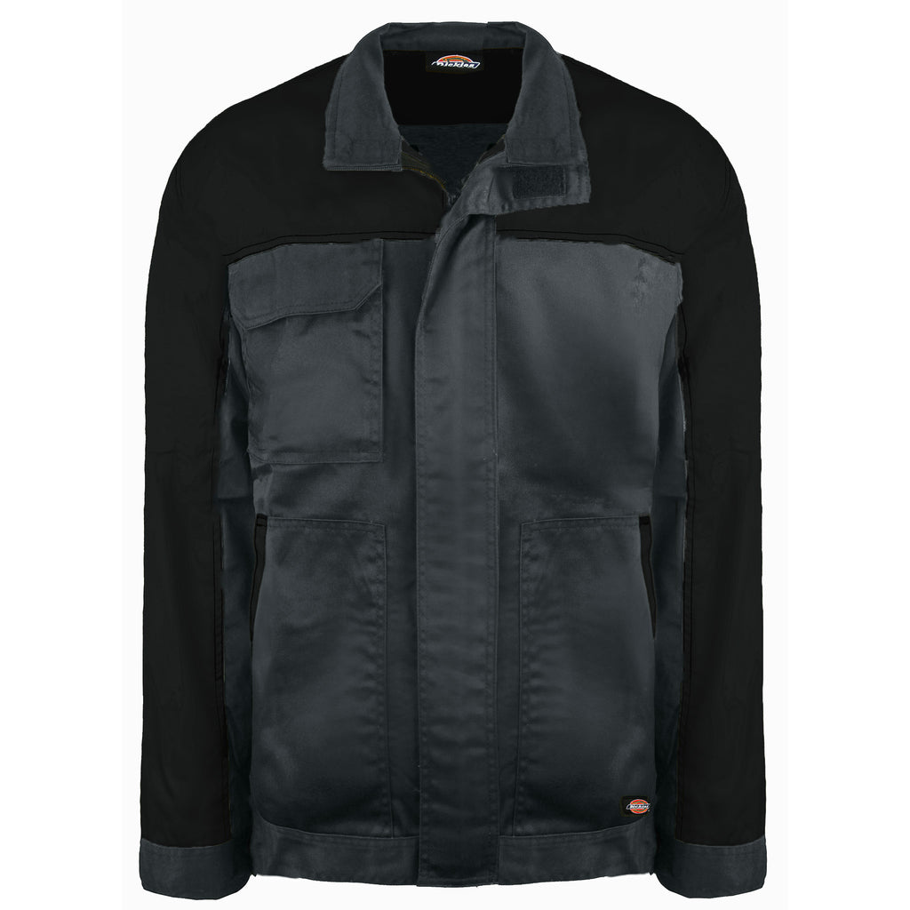 Dickies Everyday Mens Grey/Black Work Wear Jacket