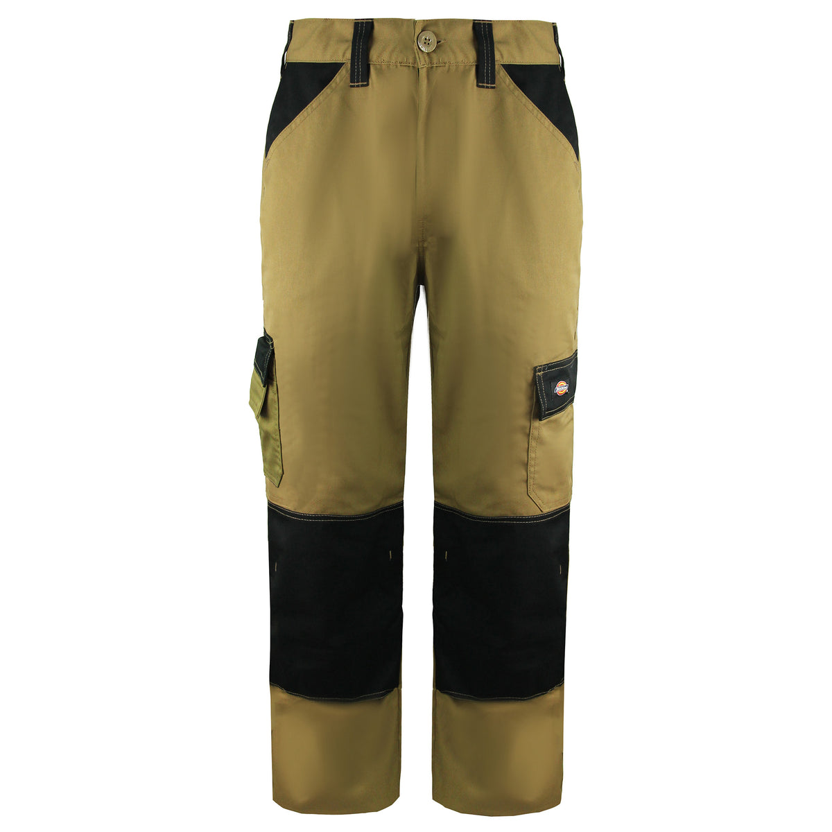 Dickies Everyday Mens Khaki/Black Work Wear Trousers