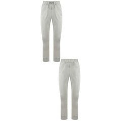 Criminal Damage Essential Distress Mens Grey Track Pants