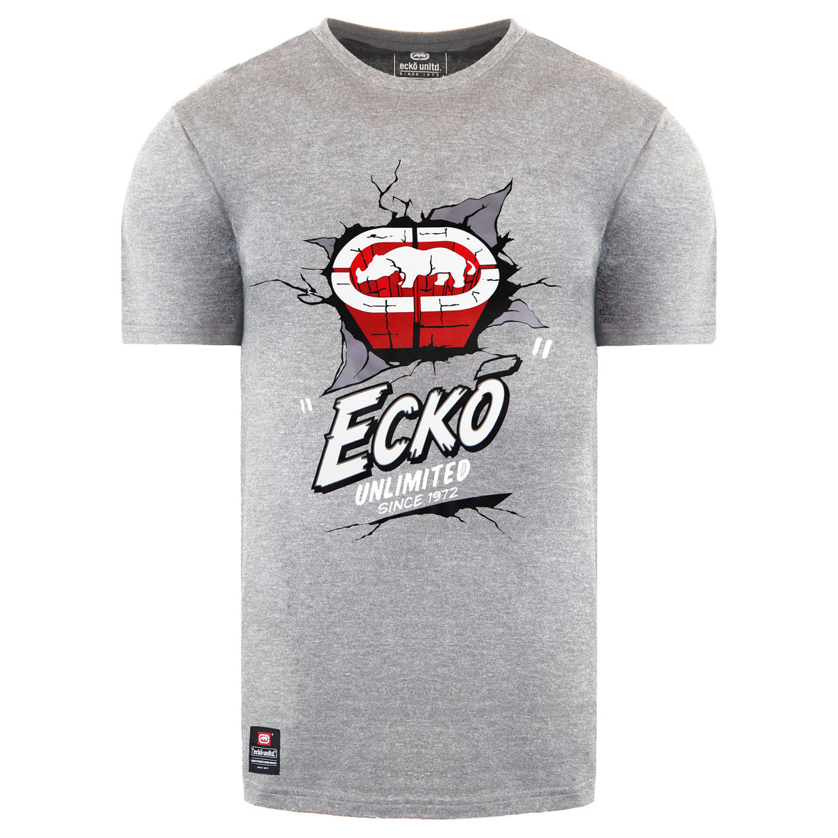 Ecko Unltd. Kawasaki Mens Grey T-Shirt