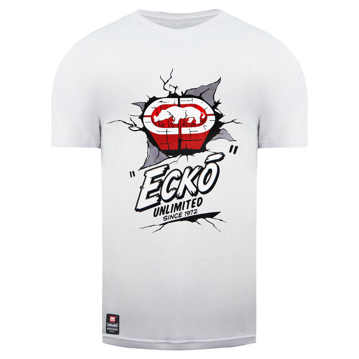Ecko Unltd. Kawasaki Mens White T-Shirt