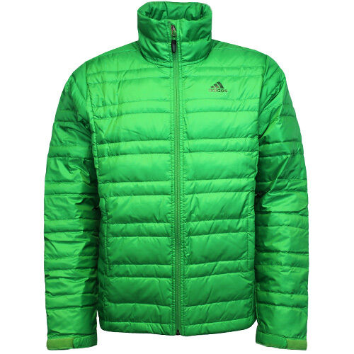 Adidas Performance Hiking Light Down Green Full Zip Jacket 2 - Mens