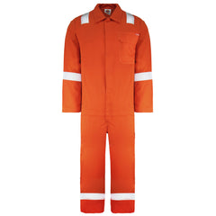 Dickies Protective Mens Orange Work Wear Coverall