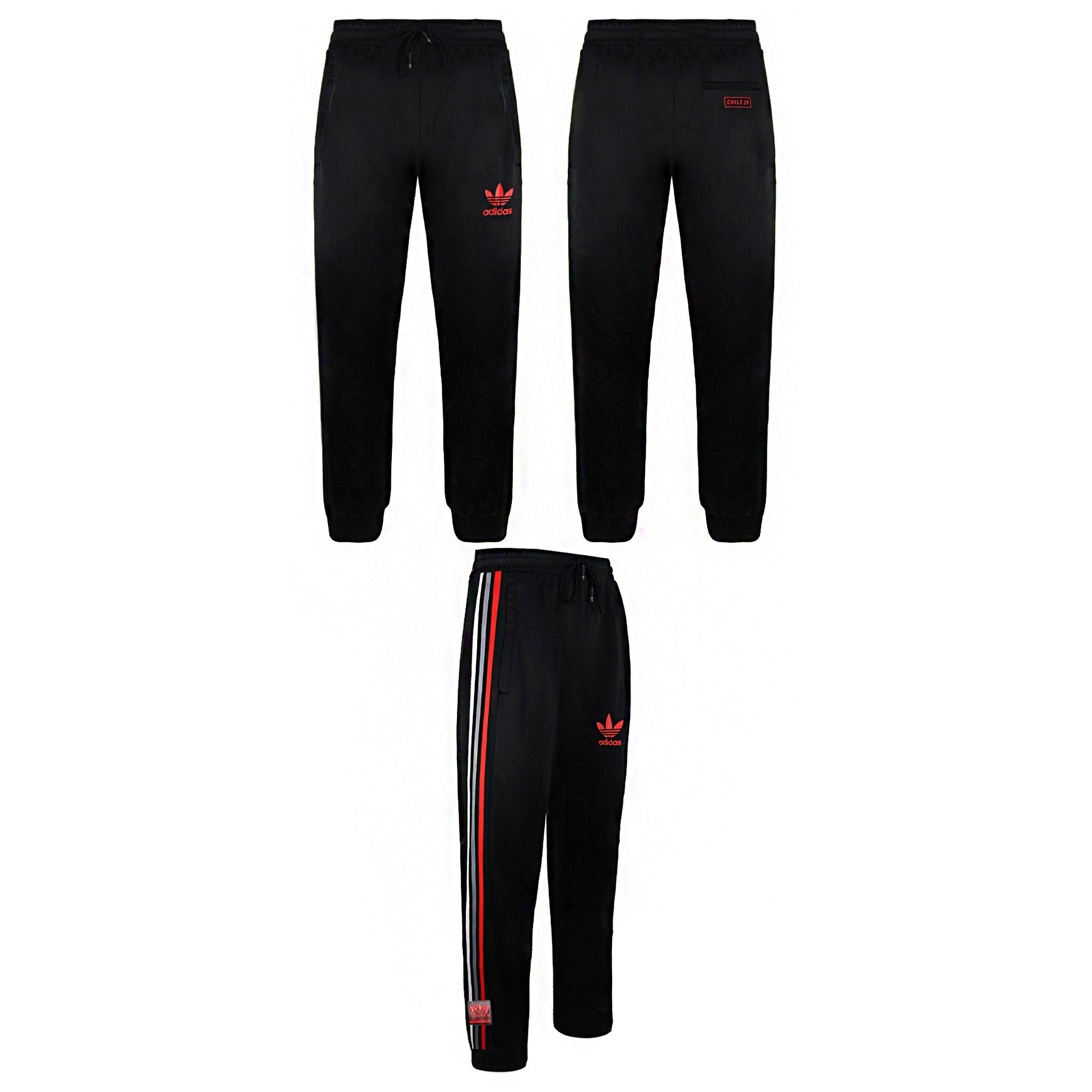 Adidas Chile 20 Mens Black Track Pants