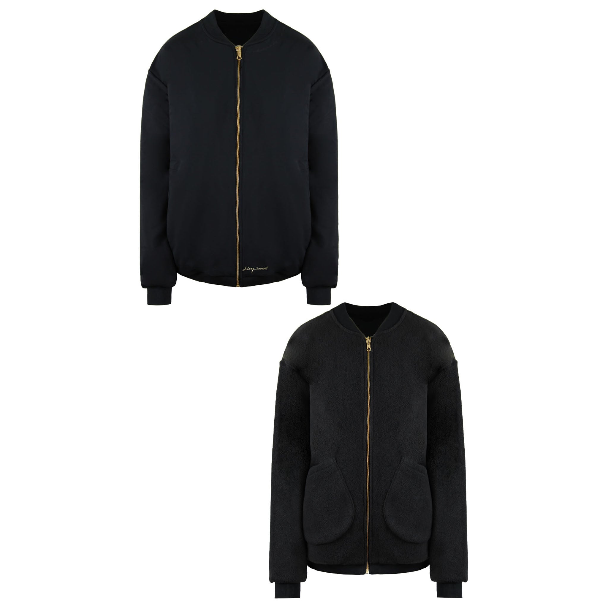 Gymshark Whitney Simmons Womens Black Reversible Jacket