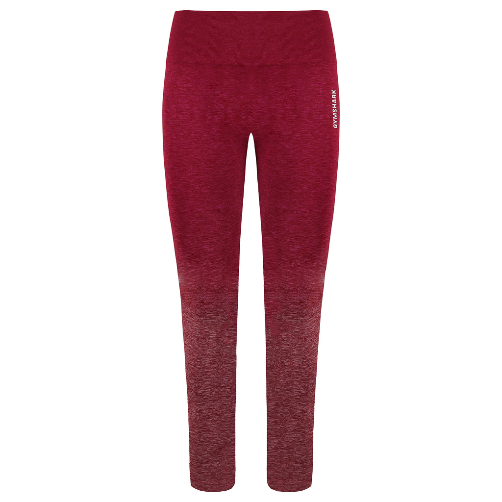 Gymshark Adapt Womens Ombre Burgundy Leggings