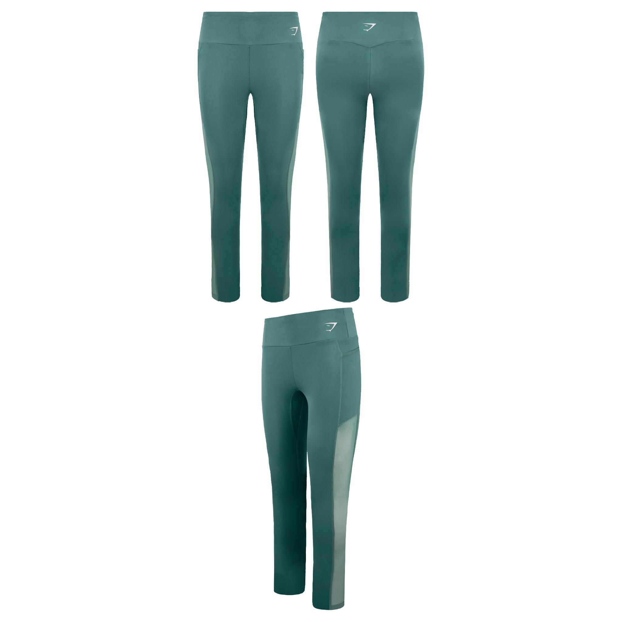 Gymshark High Rise Fit Womens Green Leggings