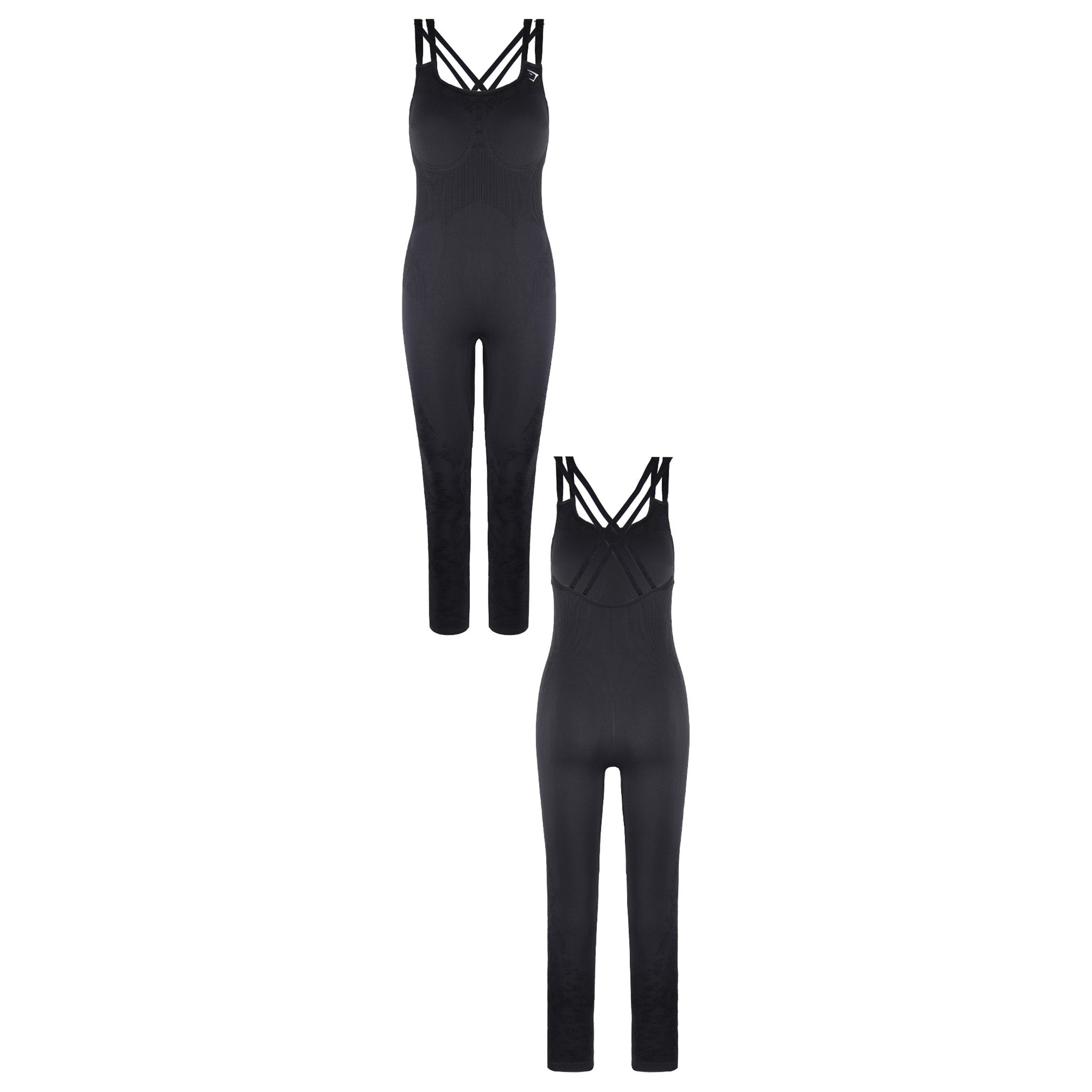 Gymshark Studio All In One Womens Black Jumpsuit