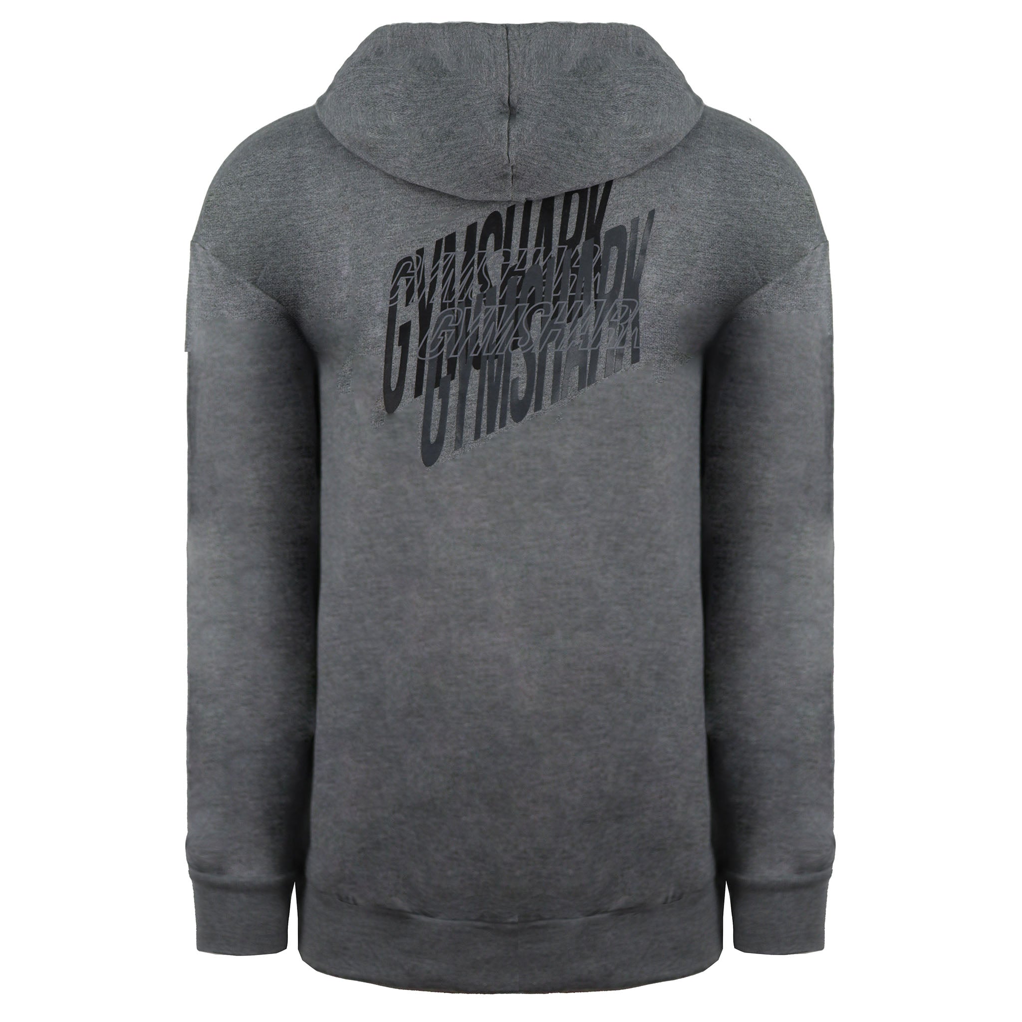 Gymshark Italic Graphic Womens Grey Hoodie