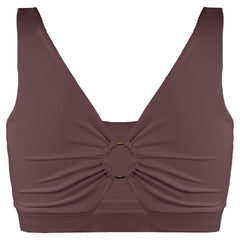 Gymshark Whitney Simmons Womens Chocolate Sports Bra