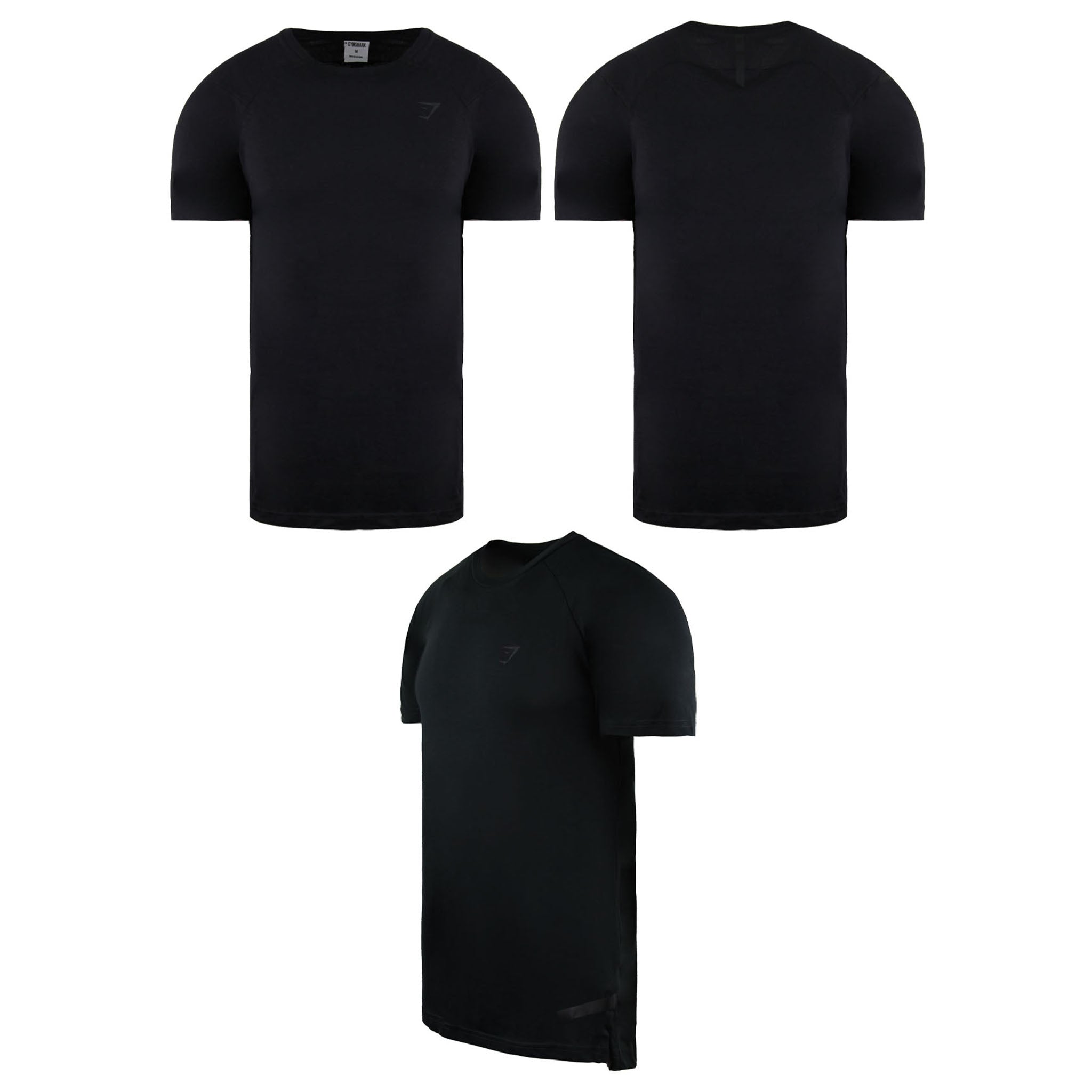 Gymshark Retake Mens Black T-Shirt