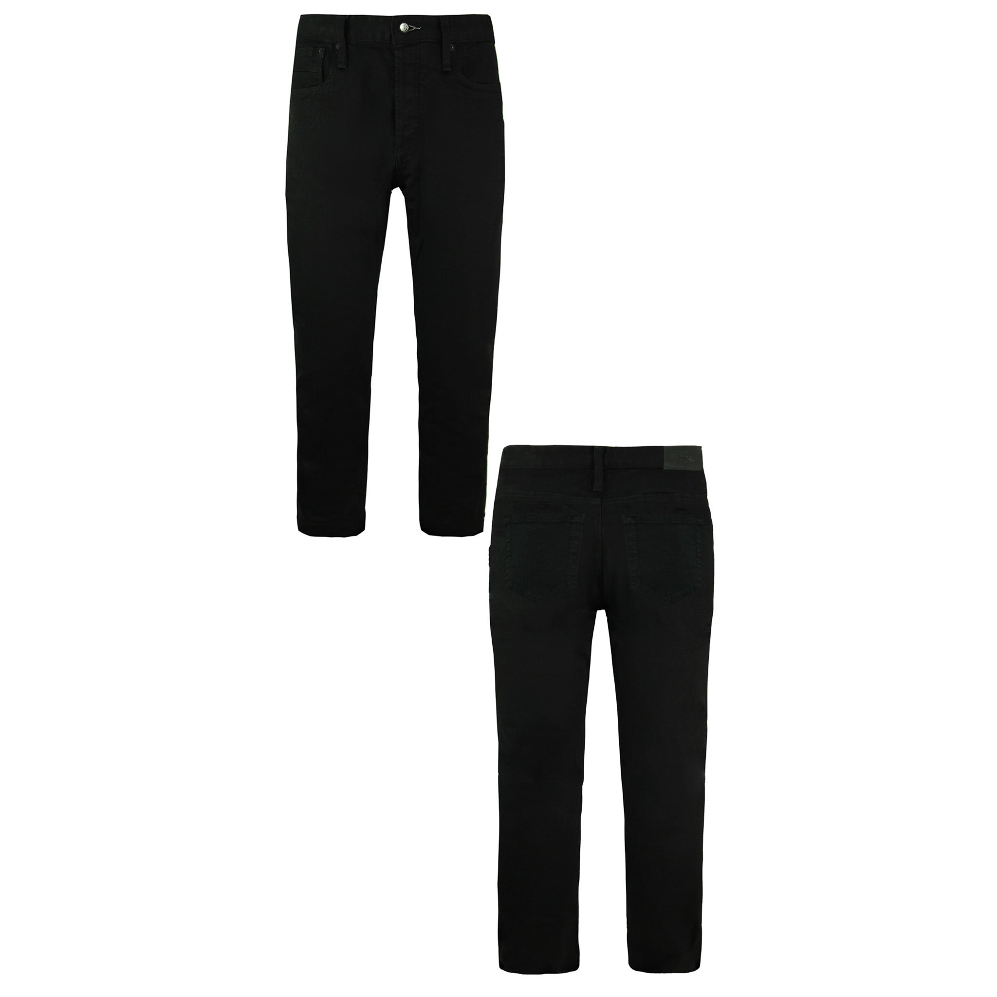 Lacoste Slim Fit Stretch Womens Black Jeans