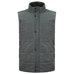 Hackett London Mens Grey Warm Gilet