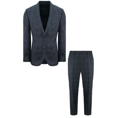 Hackett London Tailored Travel Mens Navy Suit