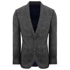 Hackett London Tailored Travel Mens Dark Grey Suit