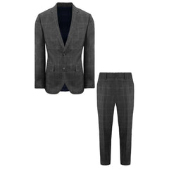 Hackett London Tailored Travel Mens Dark Grey Suit