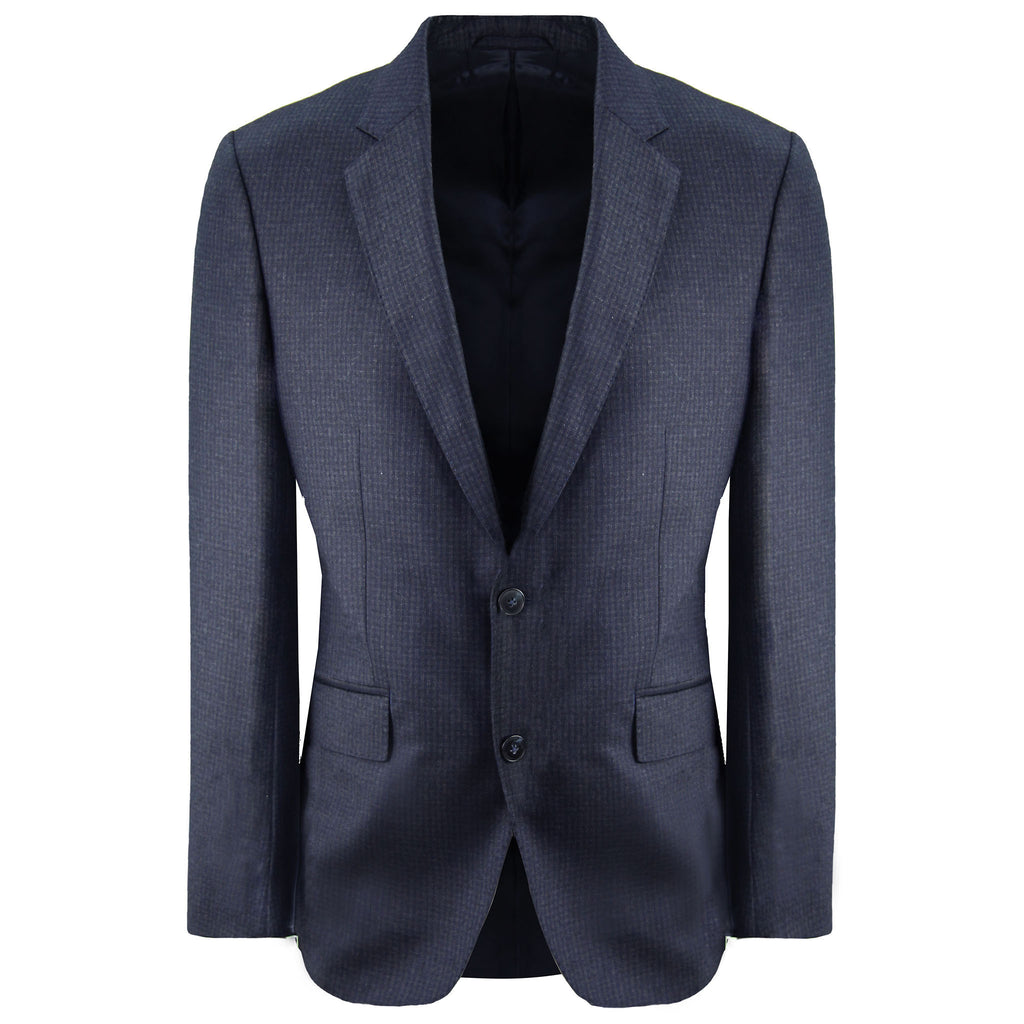 Hackett London Small Wool Mens Navy Suit