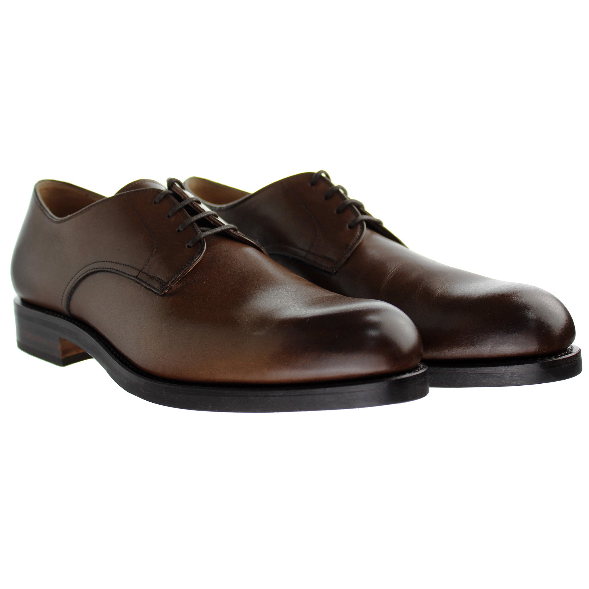 Hackett PLN Derby Mens Brown Shoes