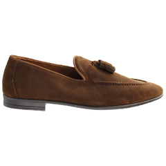 Hackett Tassel Roll Mens Brown Shoes