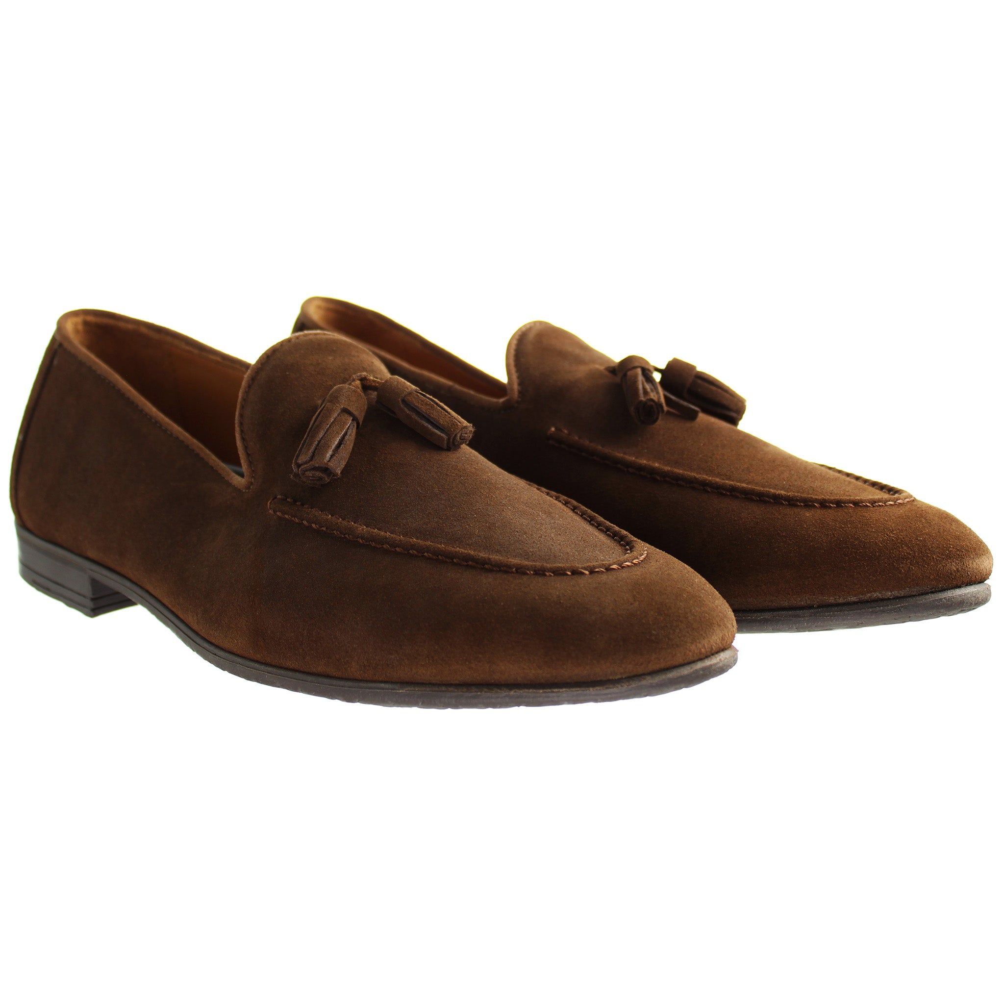 Hackett Tassel Roll Mens Brown Shoes