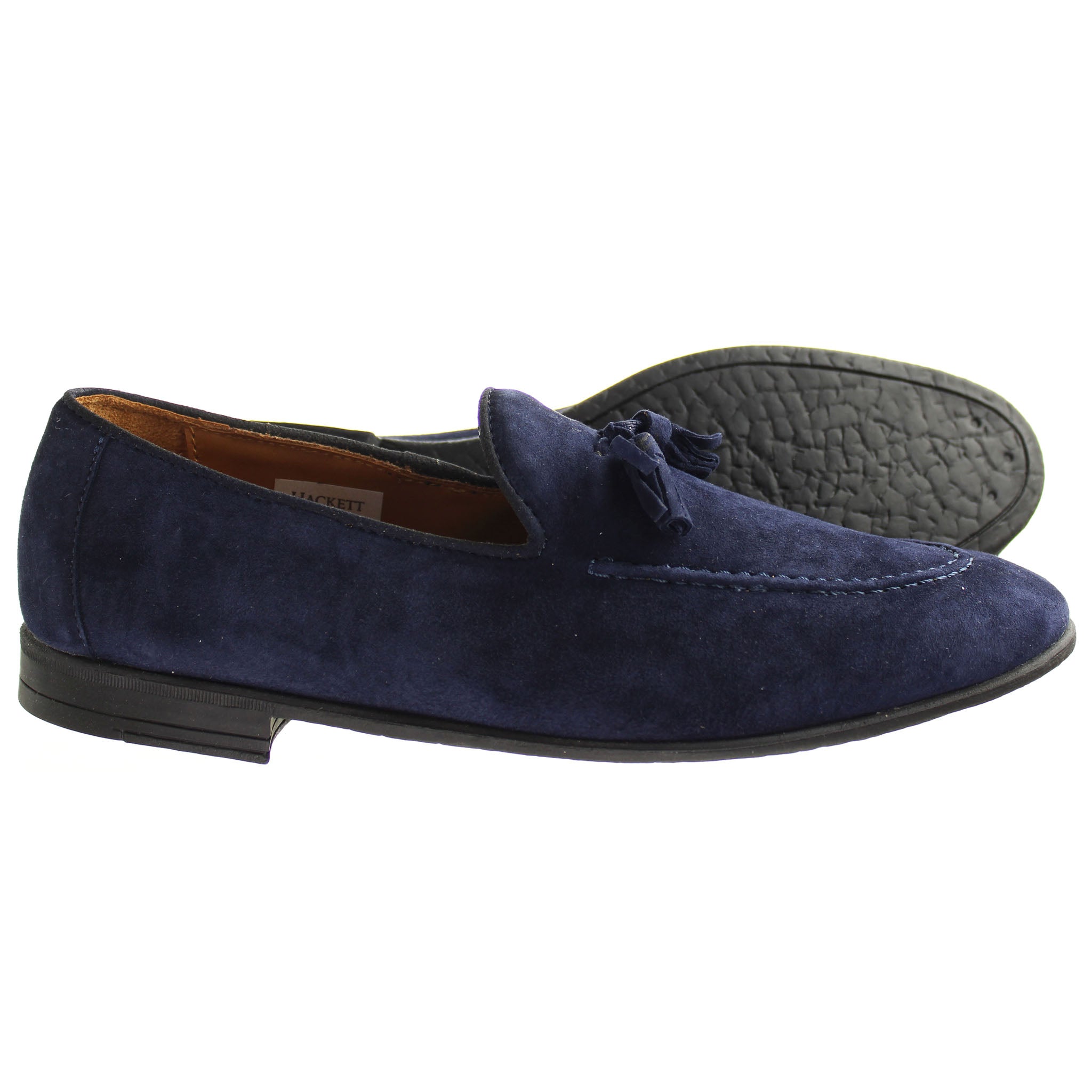 Hackett Tassel Roll Mens Blue Shoes