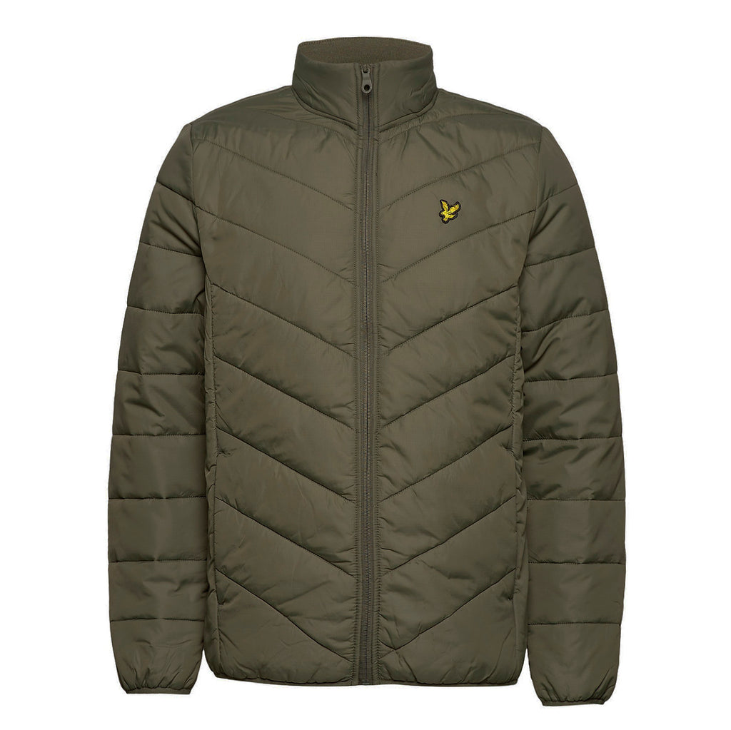 Lyle & Scott Puffer Mens Khaki Coat