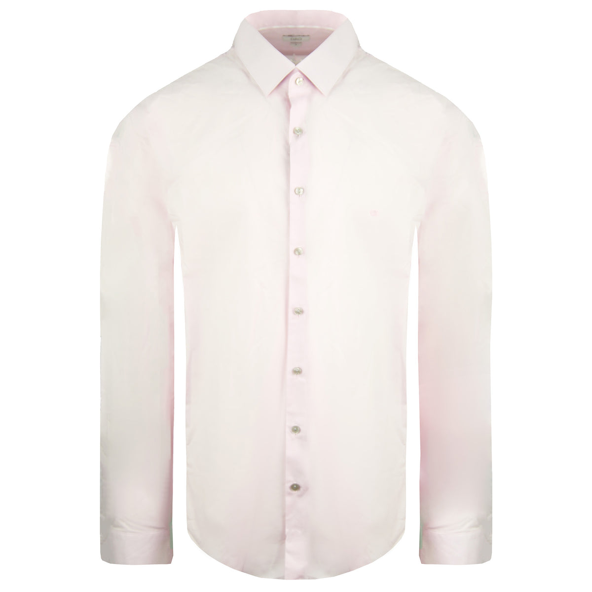 Calvin Klein Slim Fit Mens Pink Shirt