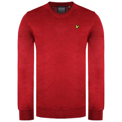 Lyle & Scott Golf Mens Red Sweater