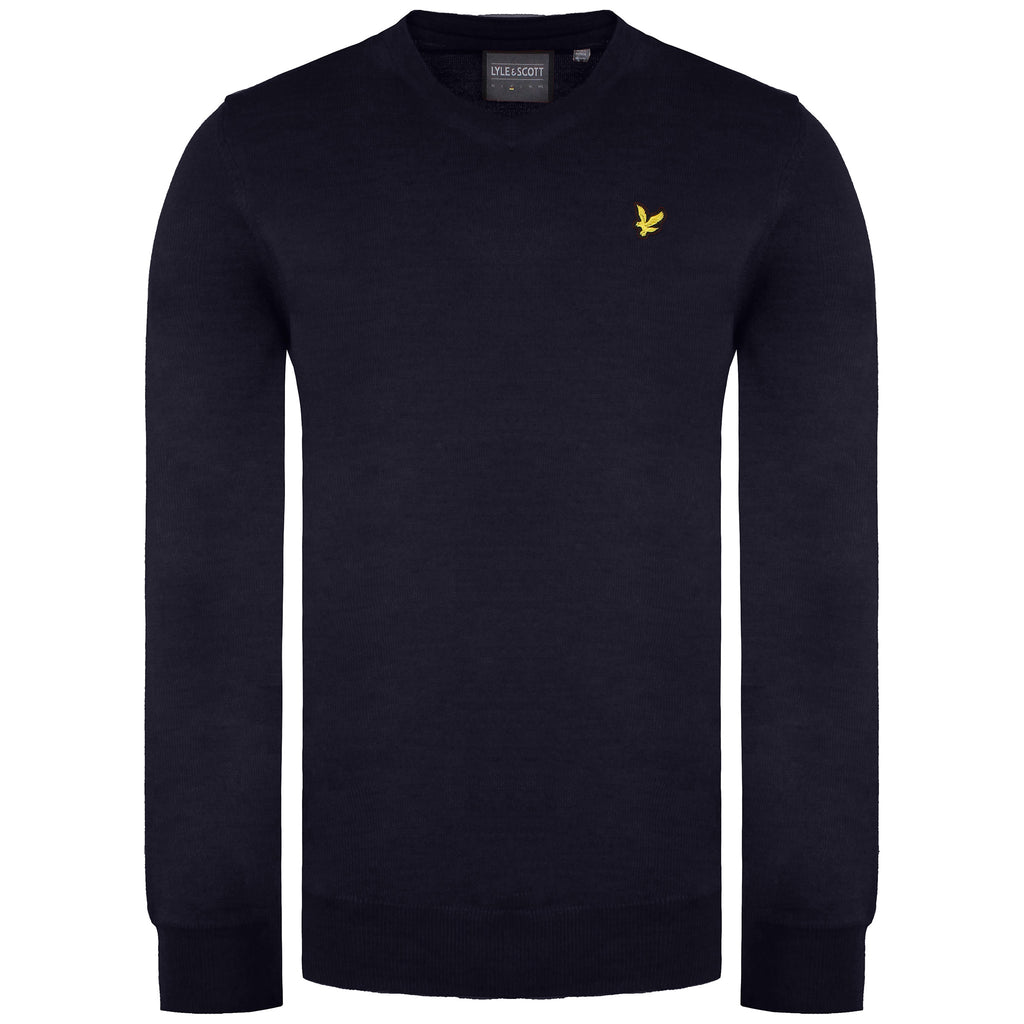 Lyle & Scott Golf Mens Navy Sweater