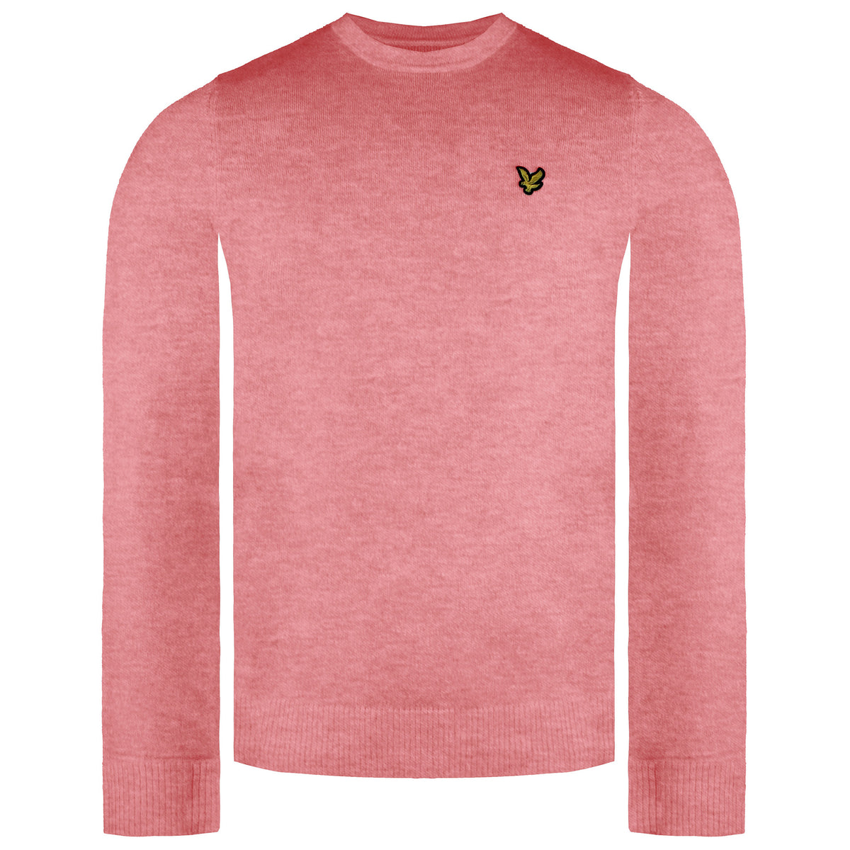 Lyle & Scott Merino Mens Pink Sweater