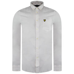 Lyle & Scott Regular Fit Mens White Oxford Shirt