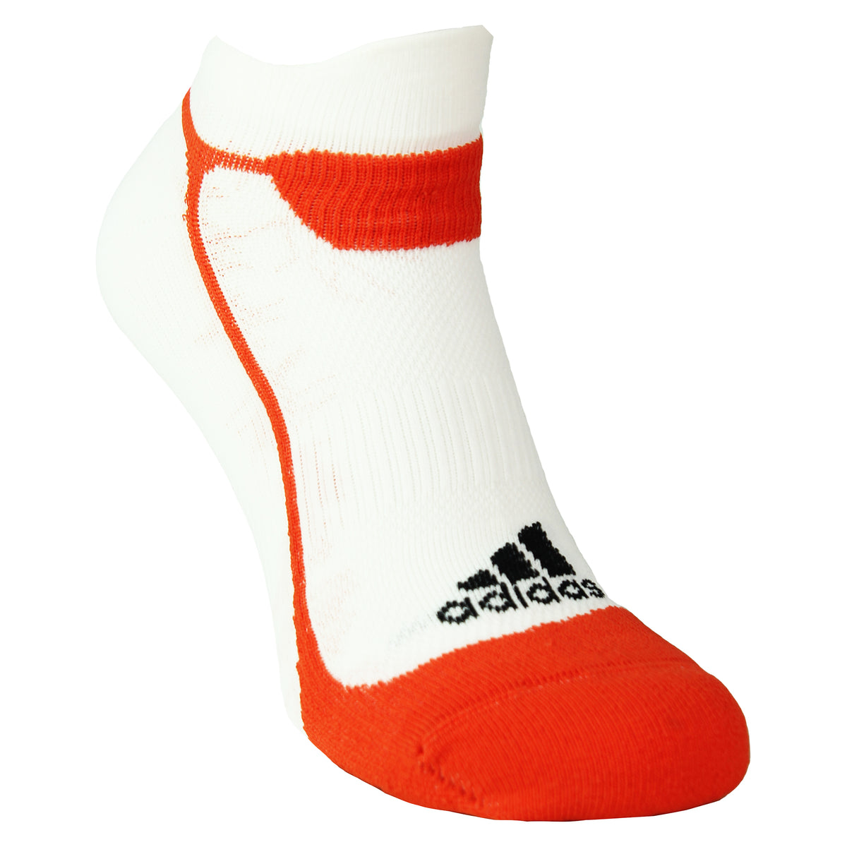 Adidas ClimaCool Mens White/Red Ankle Socks