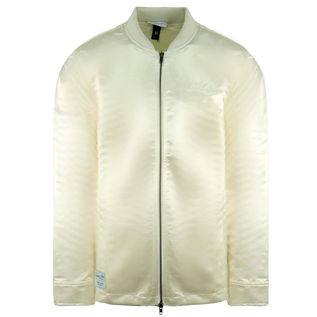 Mitchell & Ness Plain Mens Cream Jacket