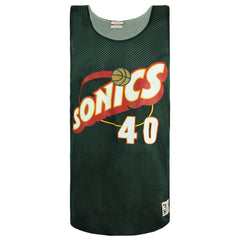 Mitchell & Ness Sonics Shawn Kemp 1196 Reversible Mesh Vest