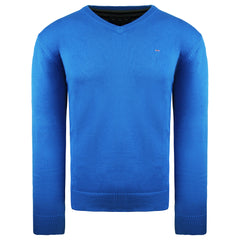 Eden Park Cotton Mens Blue Sweater