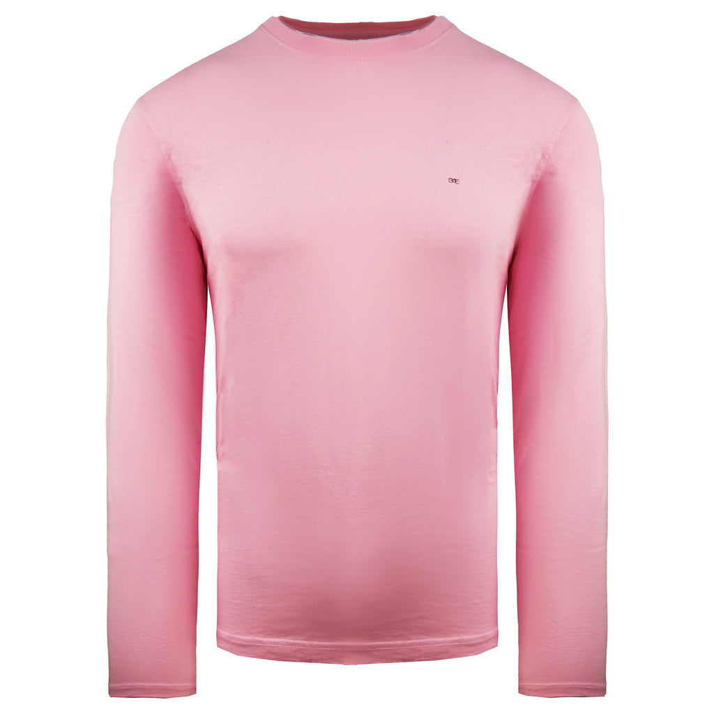 Eden Park Paris Logo Mens Pink Top