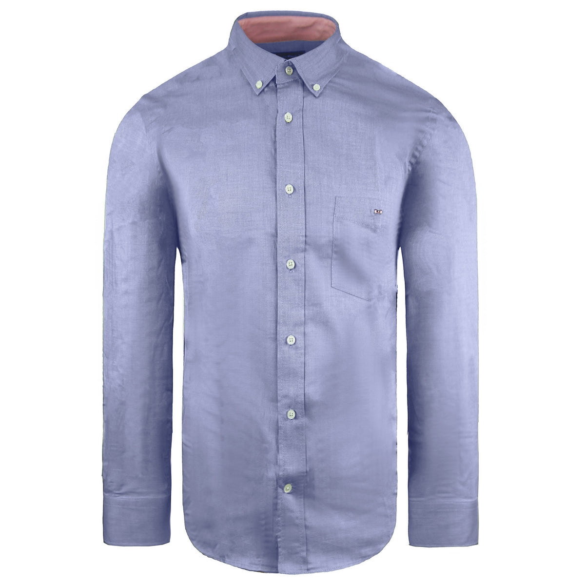 Eden Park Paris Regular Mens Blue Oxford Shirt