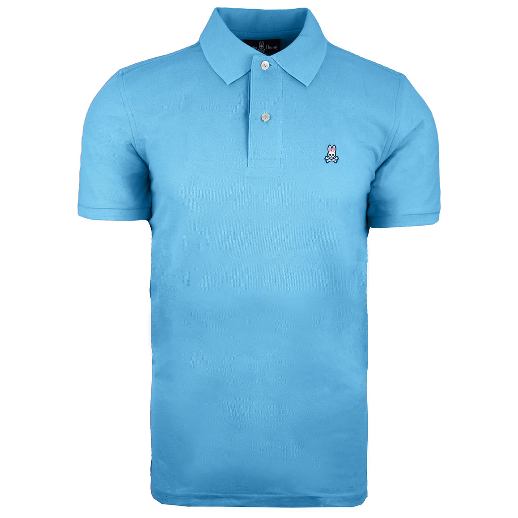 Psycho Bunny by Robert Godley Mens Blue Polo Shirt