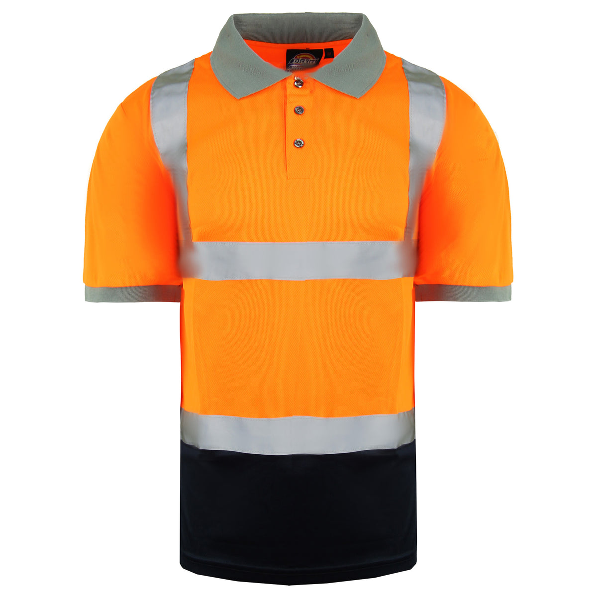 Dickies Safety Mens Orange Polo Shirt